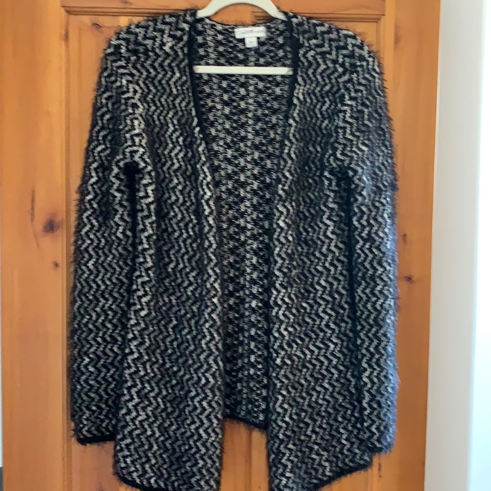 Fuzzy cozy cardigan